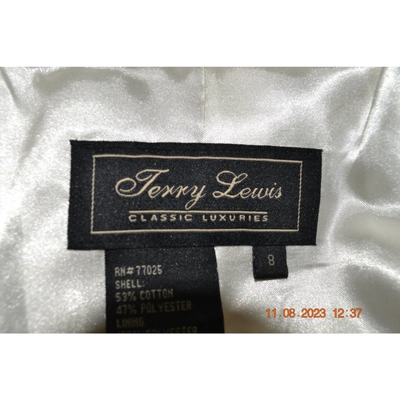 Vintage Terry Lewis  Classis luxuries Pant suit (8) - Picture 5 of 5